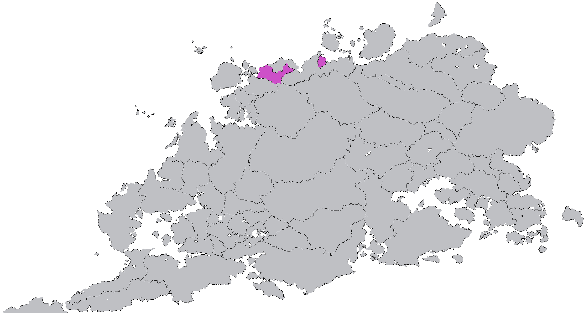 Map of Hippone at the start of the third Colthaginian Civil War