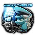 The Mission Completed icon
