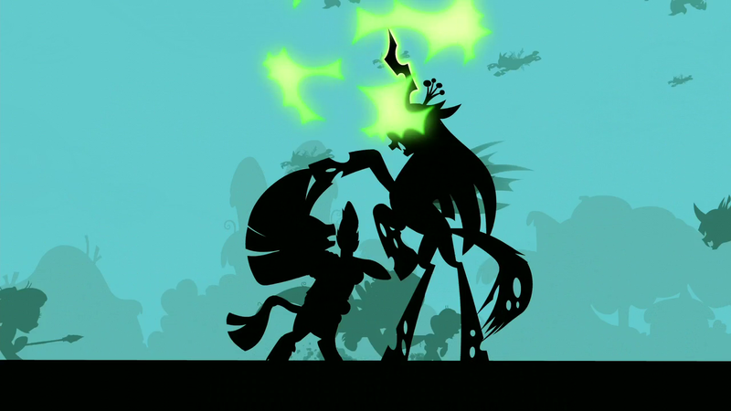 File:Zecora fights with Queen Chrysalis S5E26.png