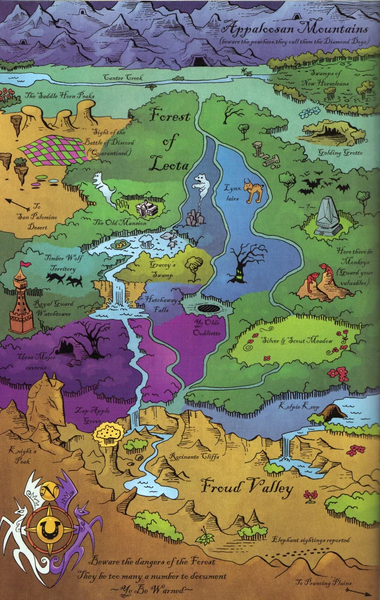 File:Comic issue 2 page 22 - map of southern Equestria.png